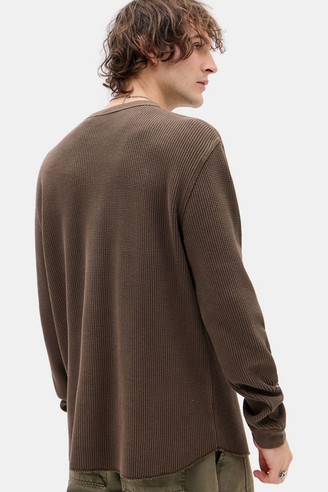 Camiseta Relajada de Manga Larga Brown Maitake de Levi's #4