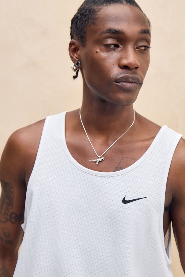 Débardeur en maille blanc Nike #2