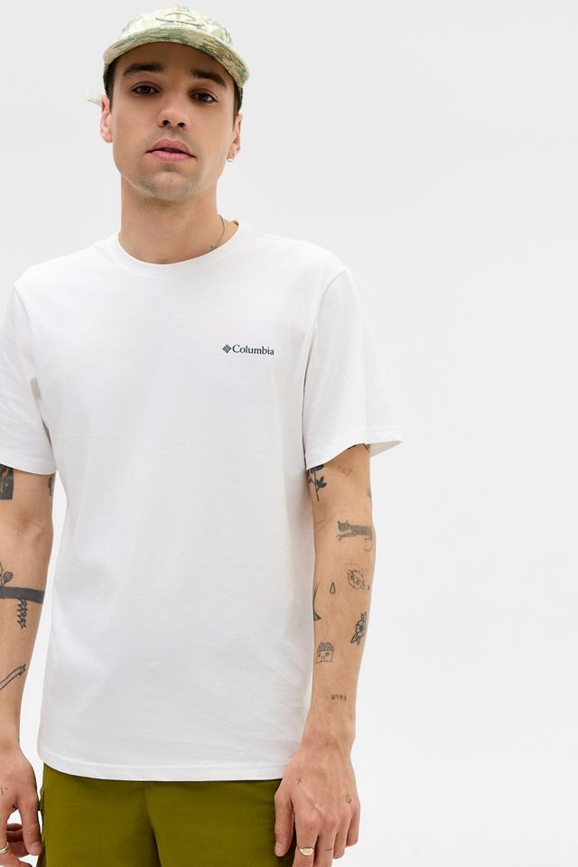 Columbia White Shining Landscape T-Shirt #3
