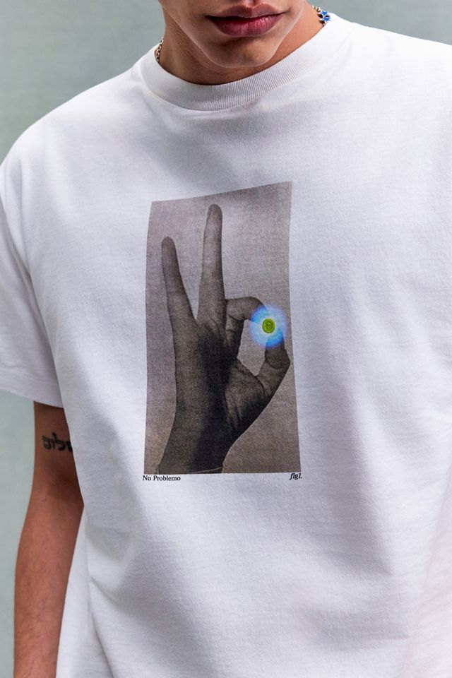 T-Shirt a Maniche Corte No Problemo White Pill #2