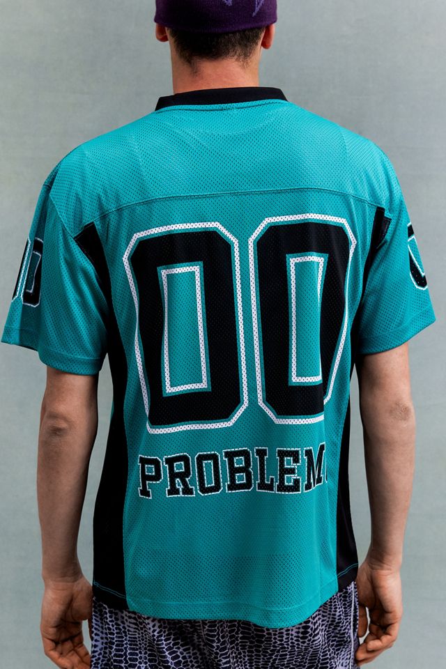 No Problemo Blue Sports Short Sleeve Graphic Tee #2