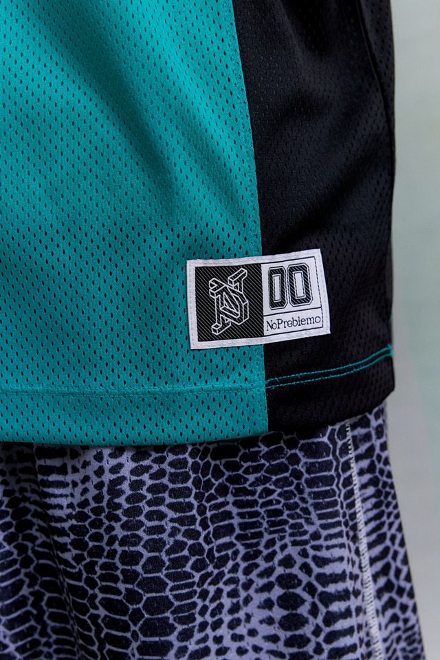 No Problemo Blue Sports Short Sleeve Graphic Tee #3