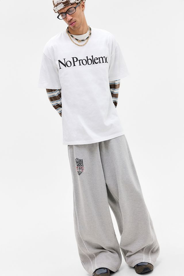 T-shirt blanc à manches courtes No Problemo #4