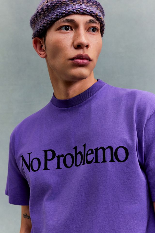 T-Shirt Viola Esclusiva UO No Problemo #2