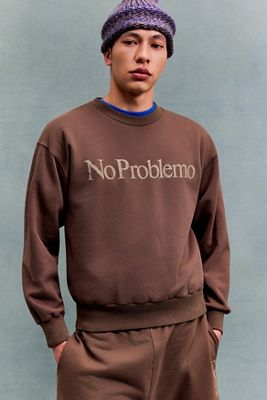 Felpa Marrone Esclusiva UO No Problemo