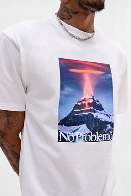 T-shirt blanc Kailash à manches courtes No Problemo