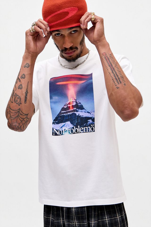 T-shirt blanc Kailash à manches courtes No Problemo #2