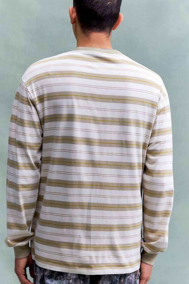 No Problemo Sand Stripe Long Sleeve Tee #4