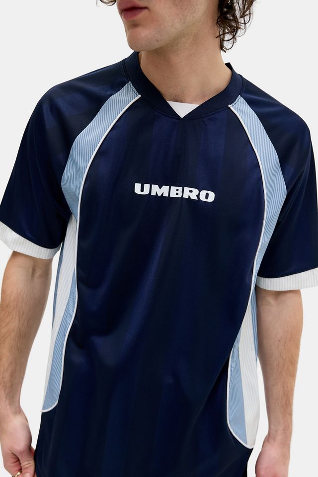 Umbro Baritone Blue Panel Football Shirt #2