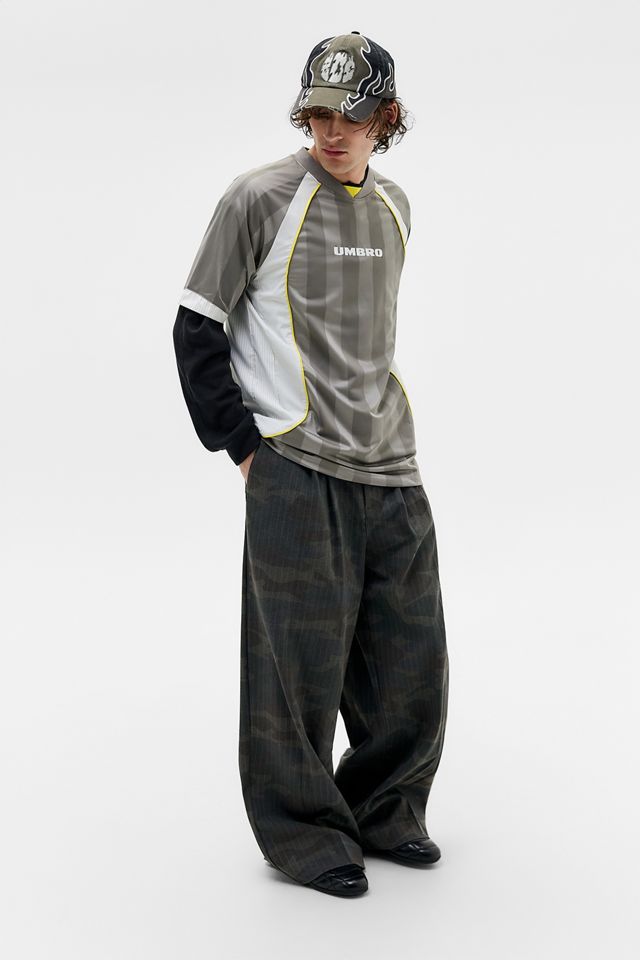 Umbro Brushed Nickel Panel Football Shirt #1