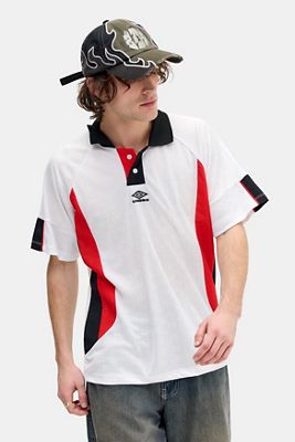 Camiseta de Fútbol Umbro Blanco Brillante