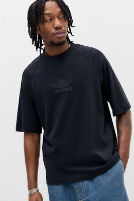 T-shirt graphique ample iconique noir Umbro