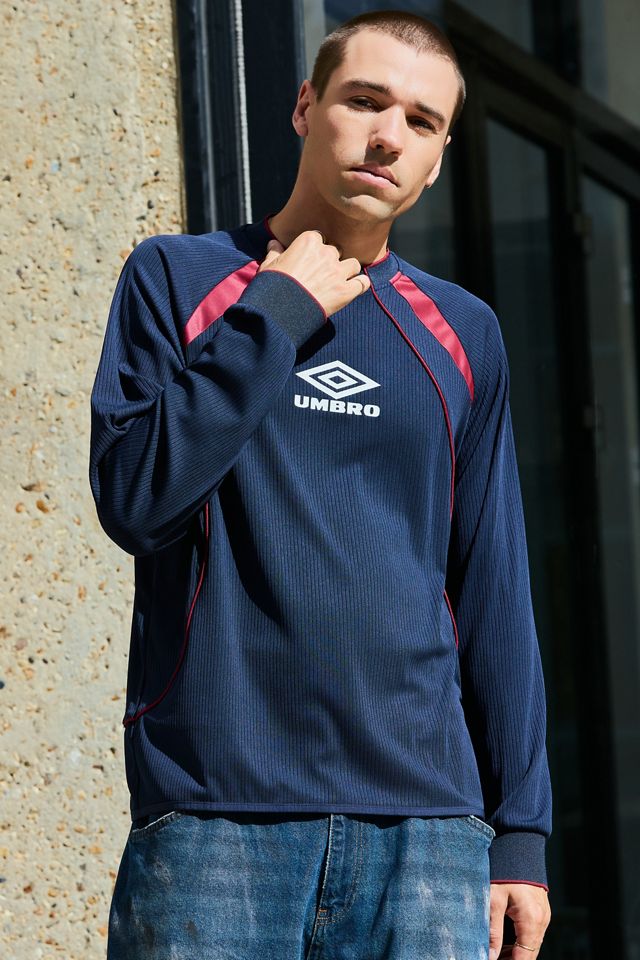 Umbro UO Exclusive Navy Long Sleeve Tee #1