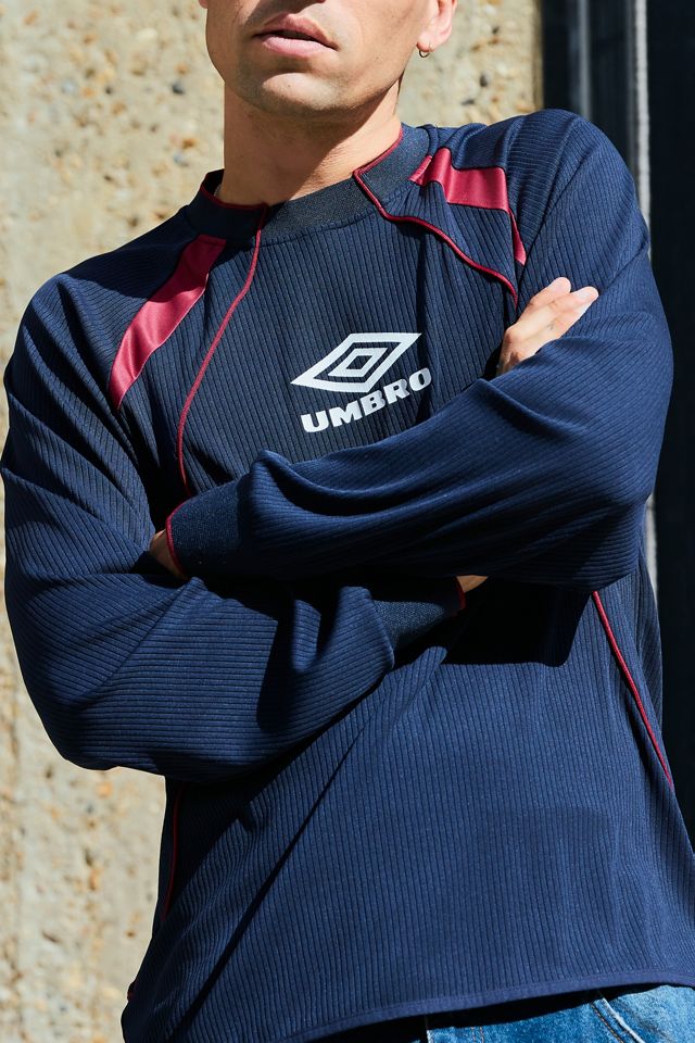 Umbro UO Exclusive Navy Long Sleeve Tee #2