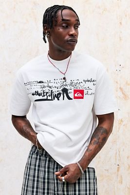 T-Shirt Quiksilver UO Exclusive Bianca Heavy Wash