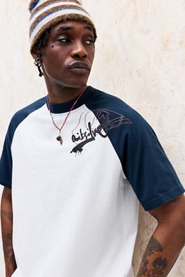T-Shirt Raglan Quiksilver Esclusiva UO