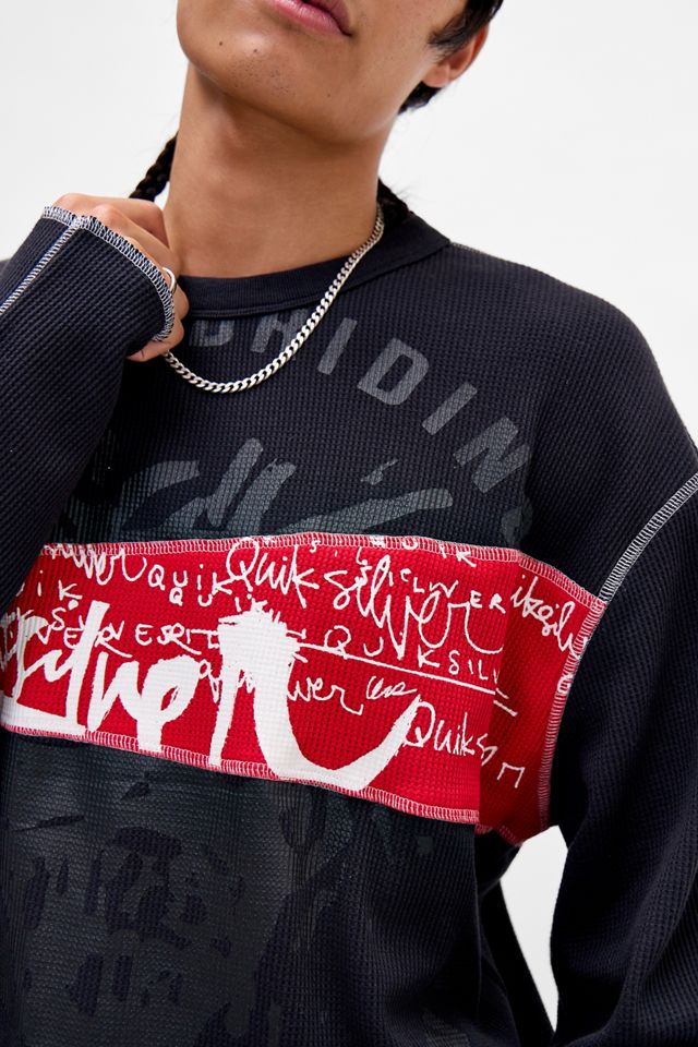 Quiksilver UO Exclusive Waffle Long Sleeve Tee #2