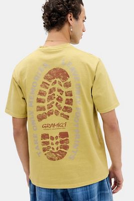 Gramicci Sulphue Pigment Footprint T-Shirt