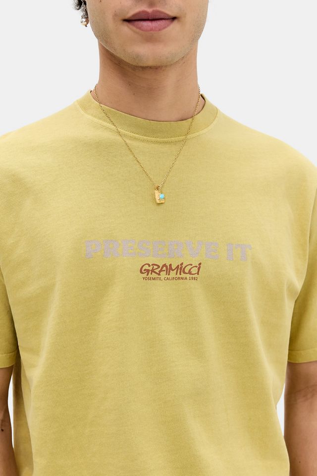 T-Shirt Gramicci Sulphue Pigment Footprint #3