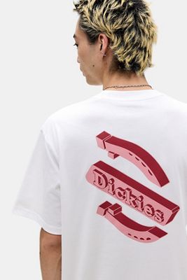 Camiseta Blanca Thornville Exclusiva de UO Dickies