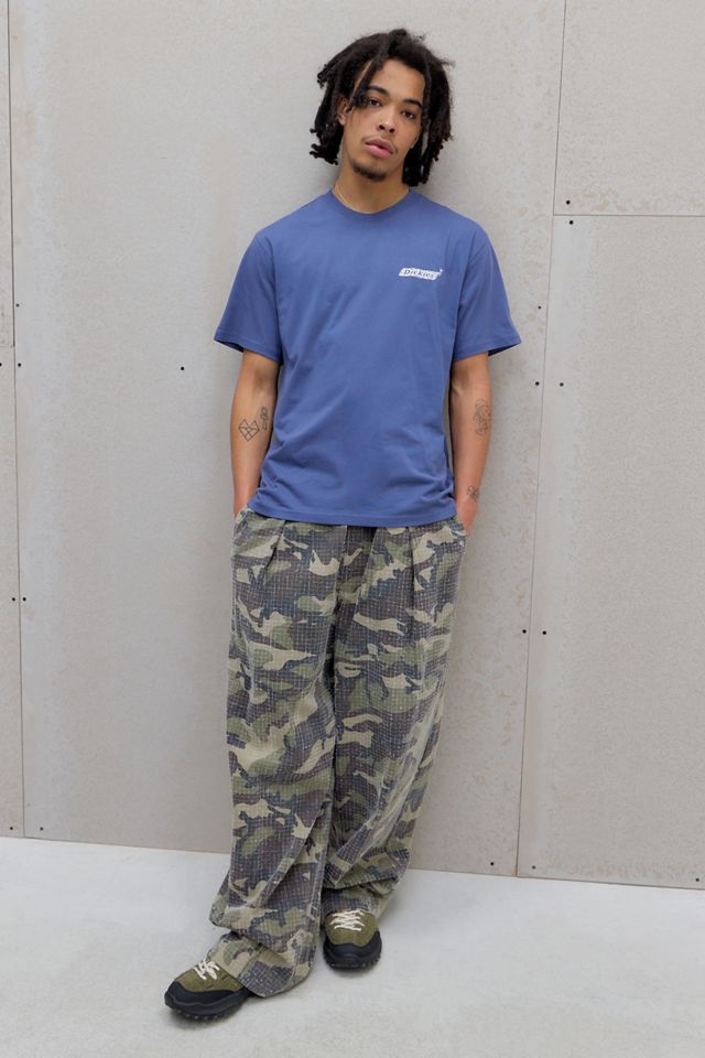 T-Shirt Dickies UO Exclusive Indigo Beachwork #1