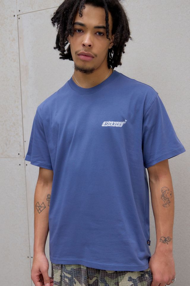 T-Shirt Dickies UO Exclusive Indigo Beachwork #3