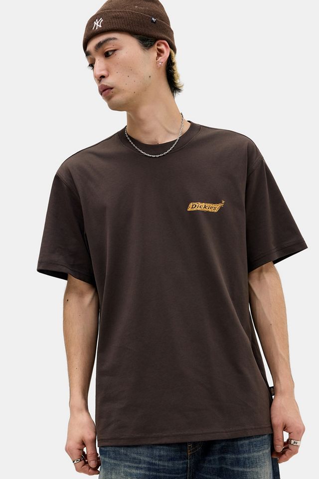 T-Shirt Dickies UO Exclusive Beachwood Marrone Scuro #3