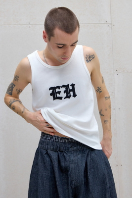 ［Sculptor X Ed Hardy] Tank Top タンクト MUSINSA | SCULPTOR [Sculptor x Ed Hardy] Rib Tank Top White