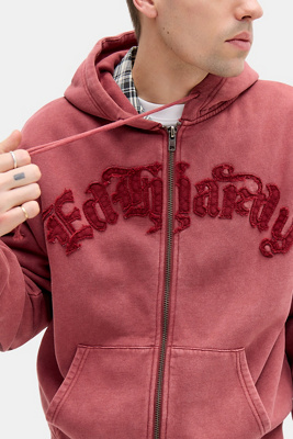 Écru FEMME Sweat- Shirt Coupe Régulière Col Roulé Zippé Manche Longue