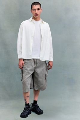 Camicia Bianca a Maniche Lunghe Utility Snow Peak
