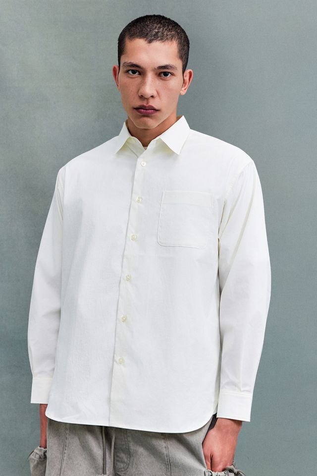 Camicia Bianca a Maniche Lunghe Utility Snow Peak #1