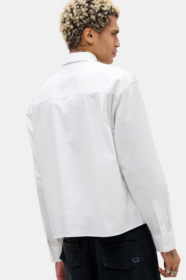 Jaded London Opaque Embroidered Shirt | Urban Outfitters UK