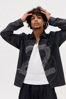 Jaded London Six Deux Pinstripe Shirt