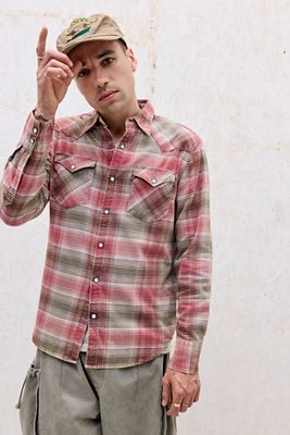 Levi's Rotes Bartow Western-Hemd