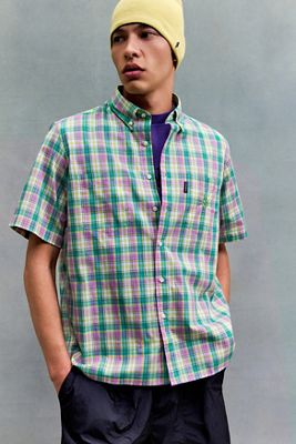 Camisa de Manga Corta Bordada Alieno No Problemo