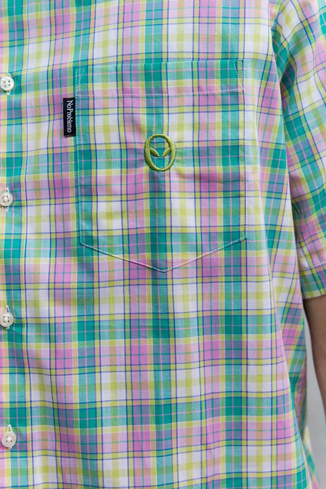 No Problemo Alieno Embroidered Short Sleeve Shirt #2