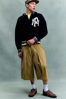 No Problemo Varsity Zip-Durchgehender Kapuzenpullover