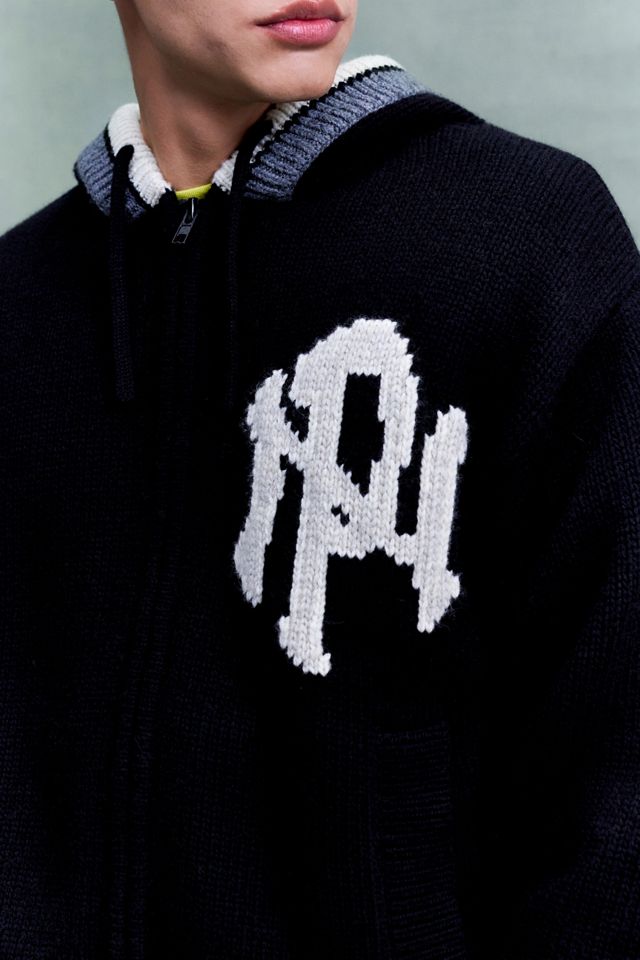 No Problemo Varsity Zip-Durchgehender Kapuzenpullover #4