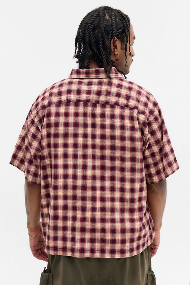 Chemise à carreaux froissés Temp Surf Co #4