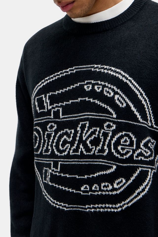Pull noir à logo jacquard Union Dickies #2