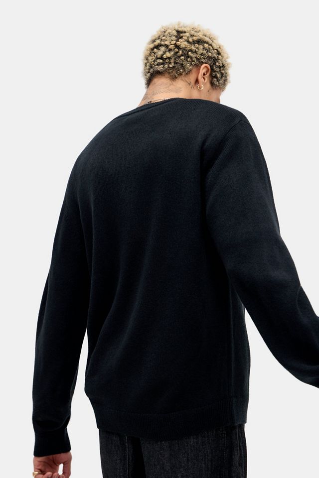 Pull noir à logo jacquard Union Dickies #3