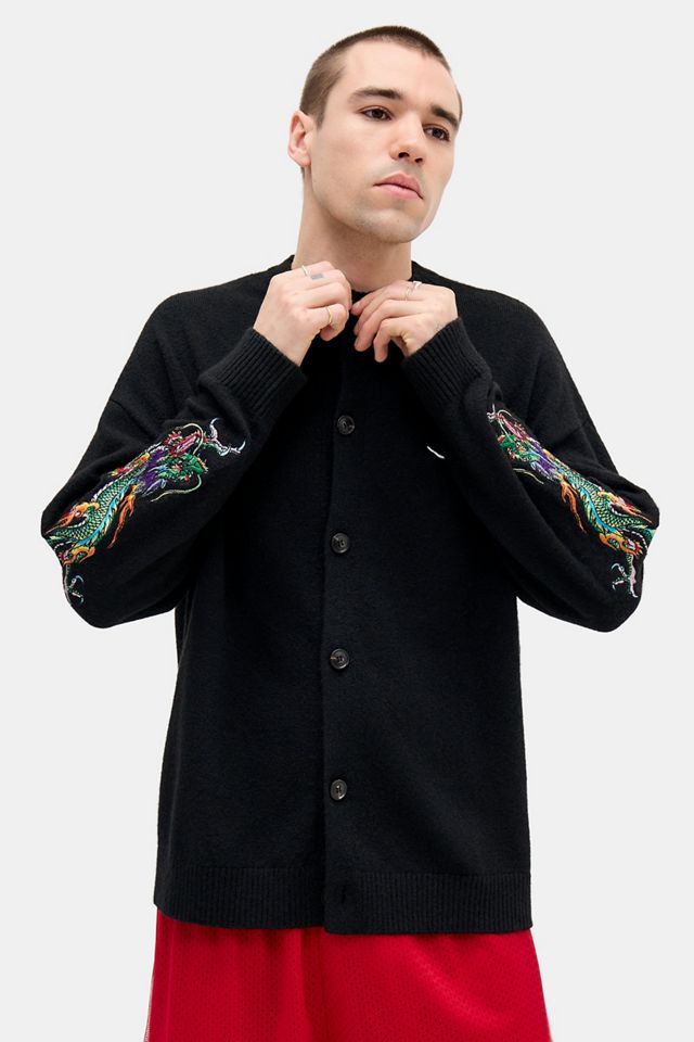 Cardigan Nero Esclusivo UO Ed Hardy #1