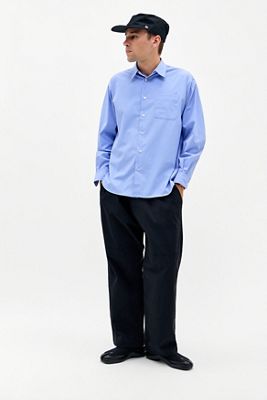 Snow Peak Black Easy Wide Leg Trousers