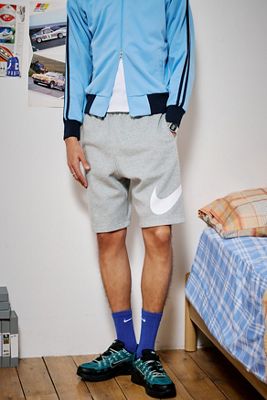 Nike Dunkelgrau Melierte Club Shorts