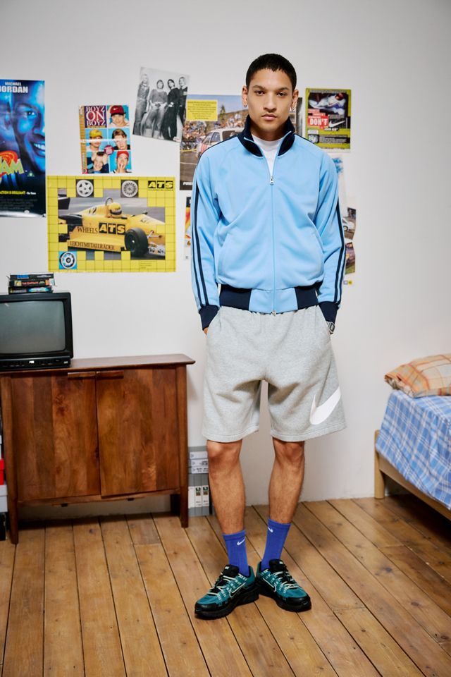Nike Dunkelgrau Melierte Club Shorts #1