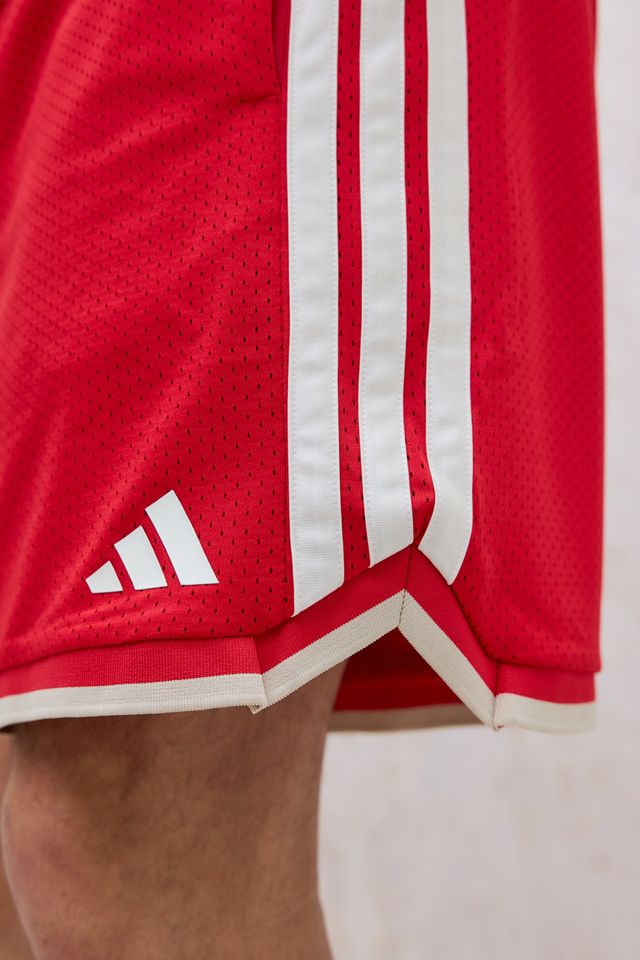 adidas Red Stadium Mesh Shorts #2