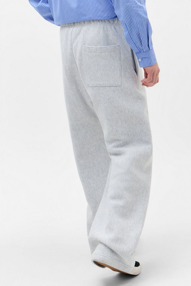 Champion Pantaloni della tuta a gamba dritta Reverse Weave grigi #3