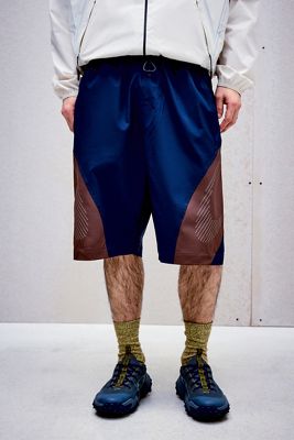 Pantaloncini corti con pannelli Oakley UO Exclusive Navy Abyss