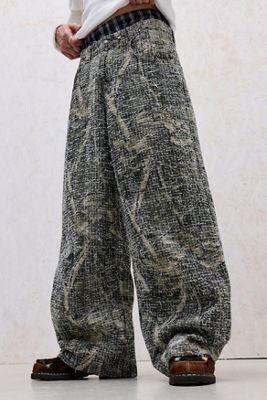 Jaded London Needle Punch Camo Jeans