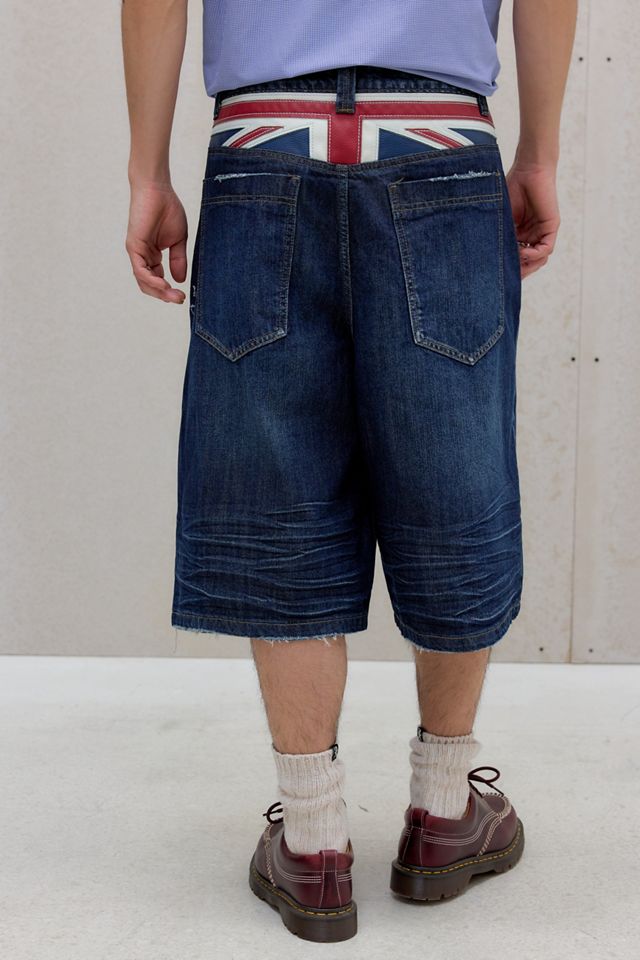 Jaded London Jorts Colossus Indigo Union Jack #2